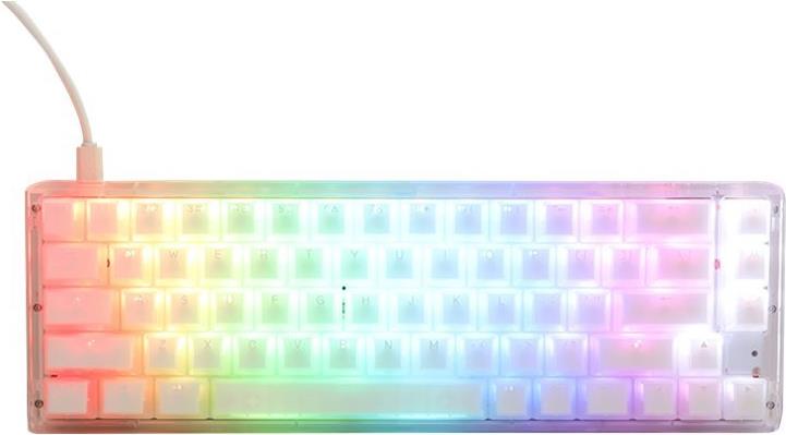 Ducky One 3 Aura White SF Gaming Tastatur, RGB LED - MX-Speed-Silver (DKON2167ST-PDEPDAWWWWC1)