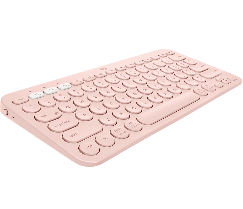 Logitech K380 Multi-Device Bluetooth Keyboard Rosé