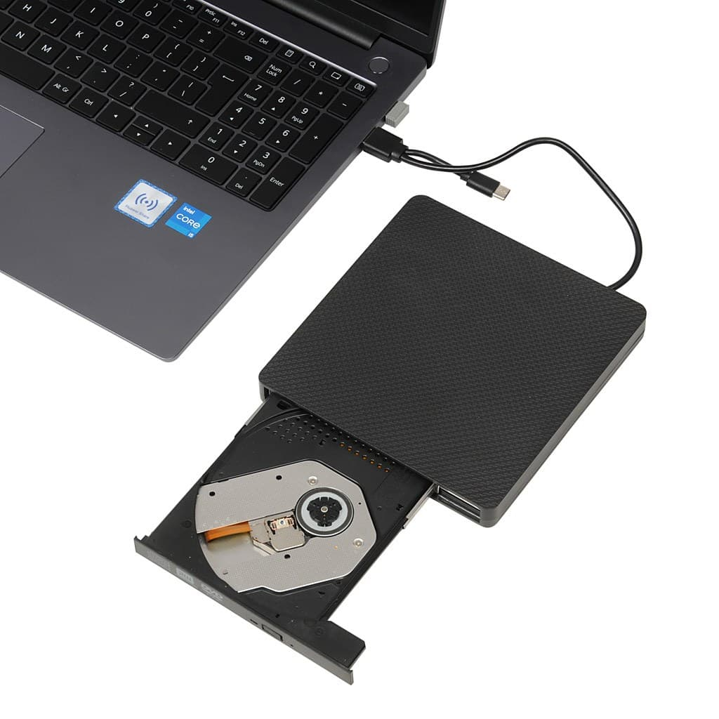 iBOX IED03 Externer DVD-Brenner Schwarz