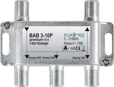 Axing BAB 3-10P Kabelsplitter Grau (BAB 3-10P)