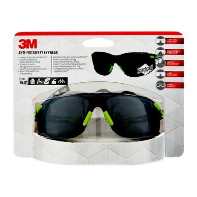 3M Solus 1000 Schutzbrille S1GGC1 Kunststoff Grau