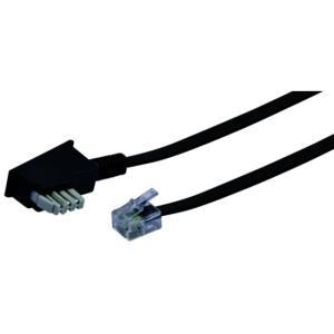Schwaiger TAE-Kabel TAE-N -> RJ11 6P4C 10m schwarz TAL6237533