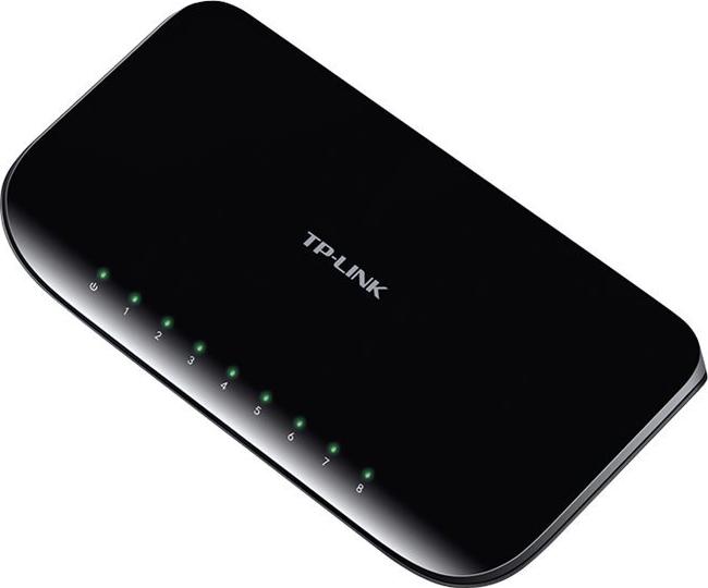 TP-Link - TL-SG1008D- 8-Port Gigabit Desktop Switch (TL-SG1008D(UN))