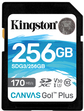 KINGSTON 256GB SDXC Canvas Go Plus 170R C10 UHS-I U3 V30 (SDG3/256GB)