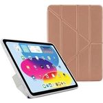 Pipetto Origami Case Rose Gold, für Apple iPad 10,9",, 10th Gen.( 2022) (P052-63-V)