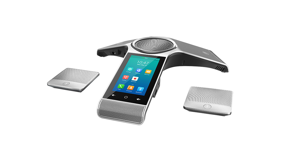 Yealink CP960 VoIP-Konferenztelefon Bluetooth WLAN 5" HD-Audio Space Silver