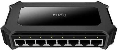 Cudy GS108D Netzwerk-Switch Gigabit Ethernet (10/100/1000) Schwarz (GS108D)