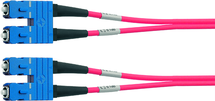 Telegärtner L00880A0028 Glasfaserkabel 1 m SC OM4 Violett (L00880A0028)