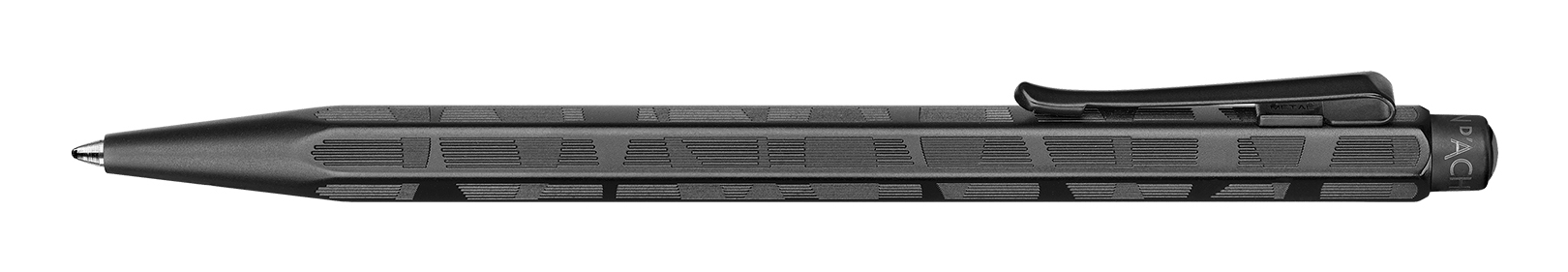 Caran d'Ache Ecridor Black Lines Kugelschreiber Medium Schwarz
