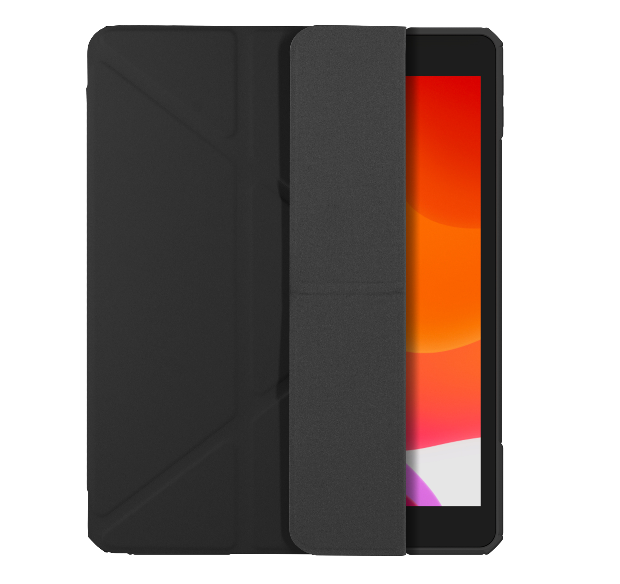 dbramante1928 London Flip-Hülle für Apple iPad 10.2" (7./8./9. Generation) Schwarz