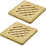 2 WESTMARK Untersetzer Tapas + Friends hellbraun 17,0 x 17,0 cm (15572270)