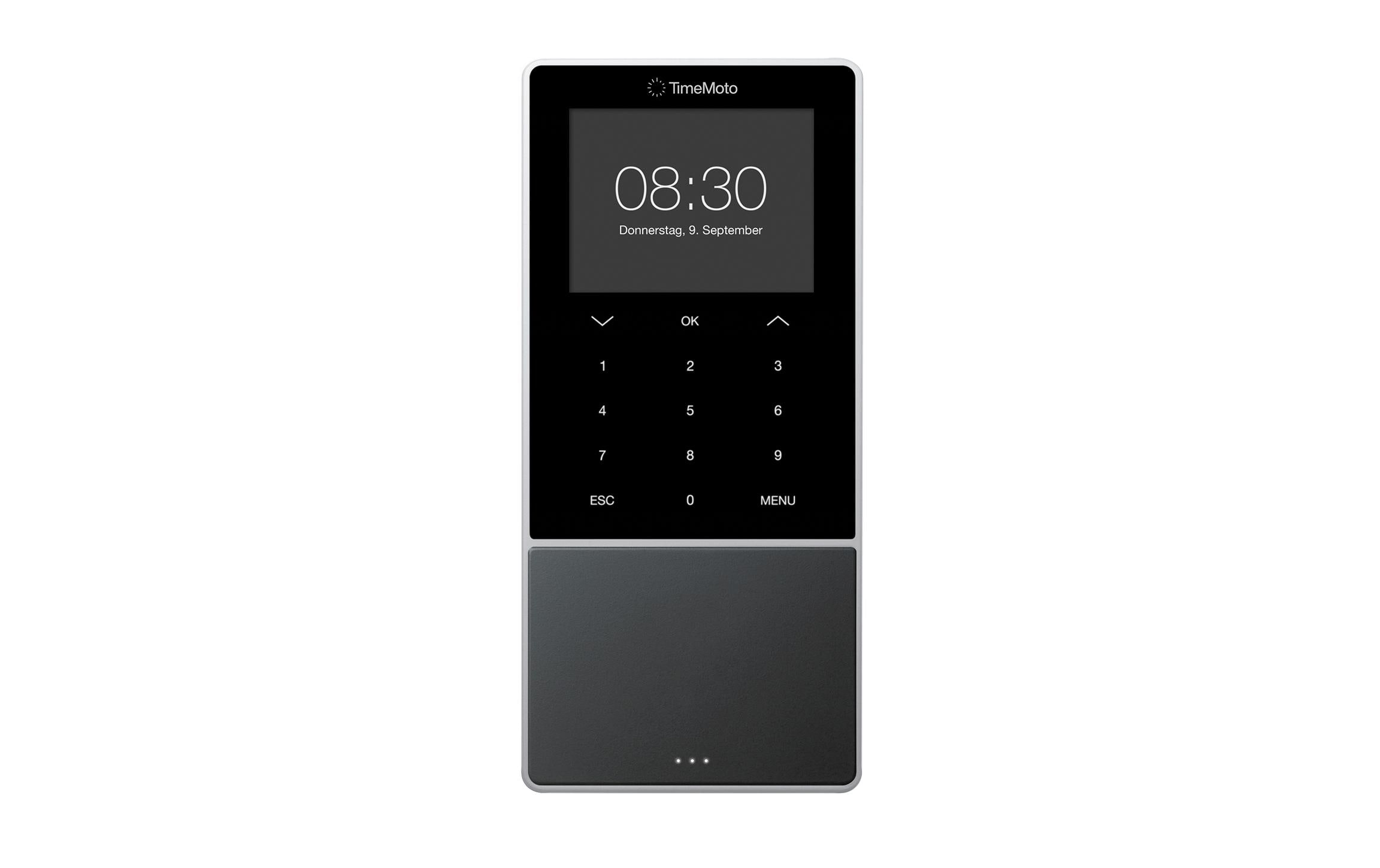 TimeMoto TM-818SC Zeiterfassungssystem Schwarz