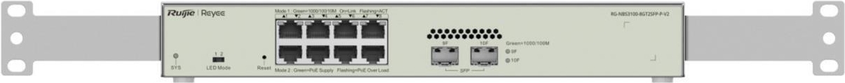 Reyee RG-NBS3100-8GT2SFP-P-V2 L2 Cloud Managed Switch (RG-NBS3100-8GT2SFP-P-V2)