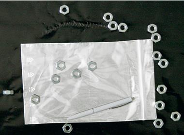 Druckverschlussbeutel 150x220mm 0,05mm ohne Druck 100 St./Pack. (448010000)