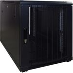 DSIT 12 HE, kleiner Serverschrank, mit perforierter Fronttür (BxTxH) 600 x 1200 x 720 mm (DS6212PP)