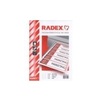 Kores Ordnerrücken-Etiketten, 190 x 38 mm, weiß schmal, kurz (L19038.25)