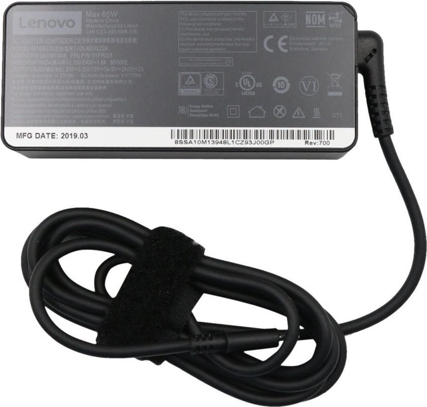 Lenovo 65W Standard AC Adapter (USB Type-C) (01FR025)