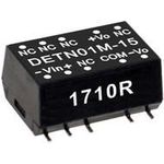Mean Well DETN01M-15 DC/DC-Wandlermodul 34 mA 1 W Anzahl Ausgänge: 2 x (DETN01M-15)
