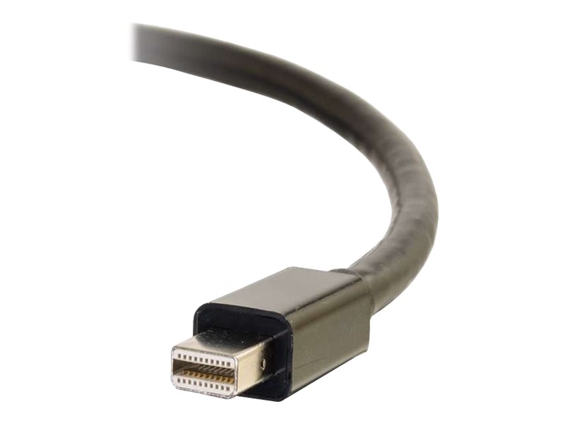 C2G Mini DisplayPort to HDMI, VGA, or DVI Adapter Converter Schwarz