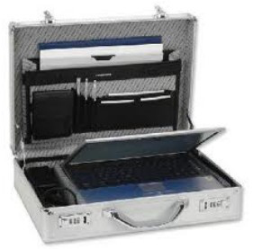 ALUMAXX Kronos Aktenkoffer Aluminium Silber