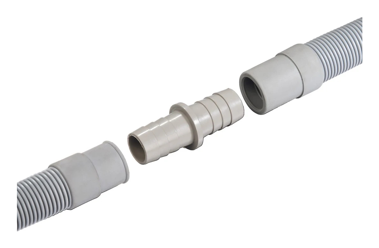 Xavax Ablaufschlauchverbinder Ø 20 mm Grau