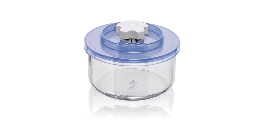 MagicVac Universaldeckel 125 mm ACO1011 Blau, Weiß