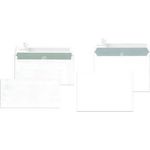 MAILmedia Briefumschläge DIN lang haftklebend, mit Fenster (30005383)