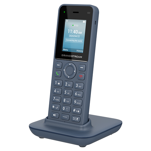 Grandstream WP826 Schnurloses VoIP-Telefon WiFi Bluetooth 3 SIP-Konten Blau