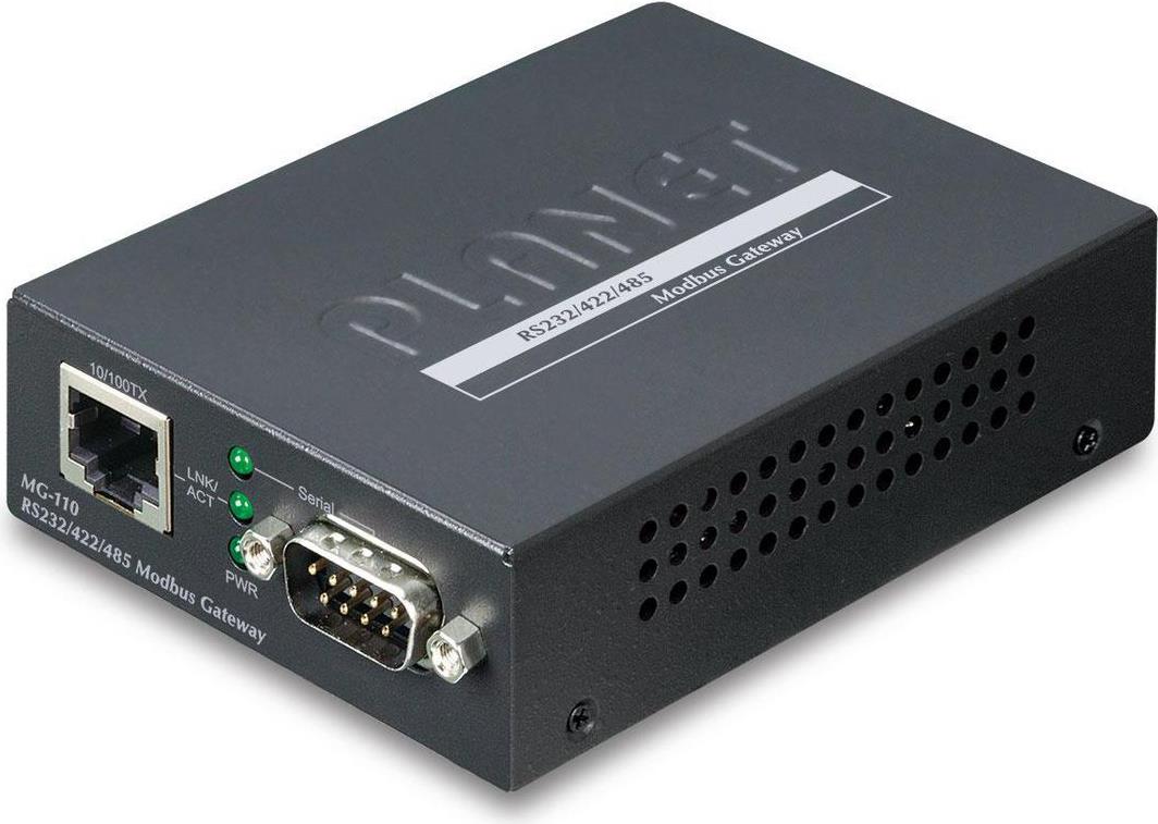 PLANET 1-Port RS232/422/485 Modbus Gateway/Controller (MG-110)