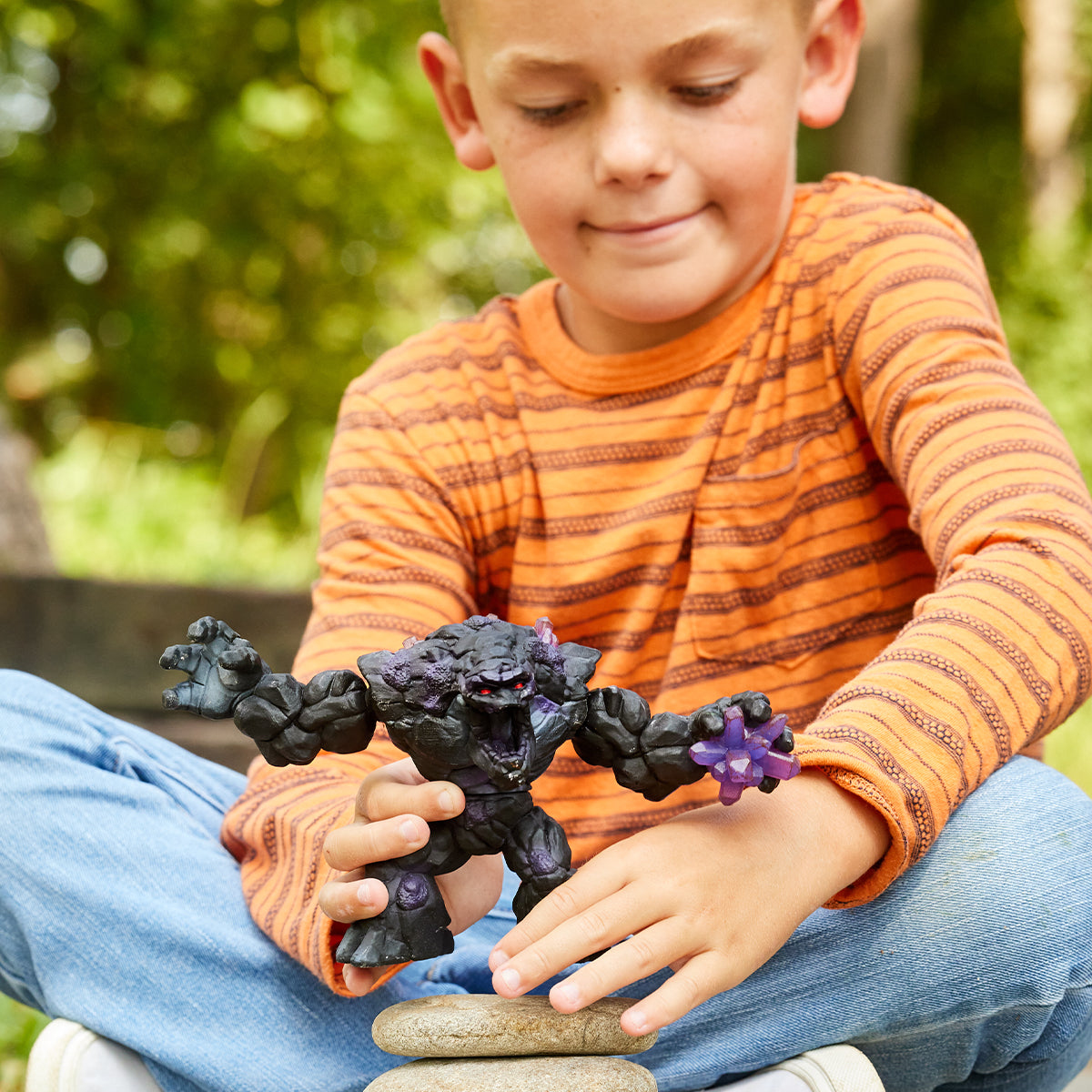 Schleich ELDRADOR CREATURES 70158 Shadow Stone Monster Spielfigur Schwarz Violett