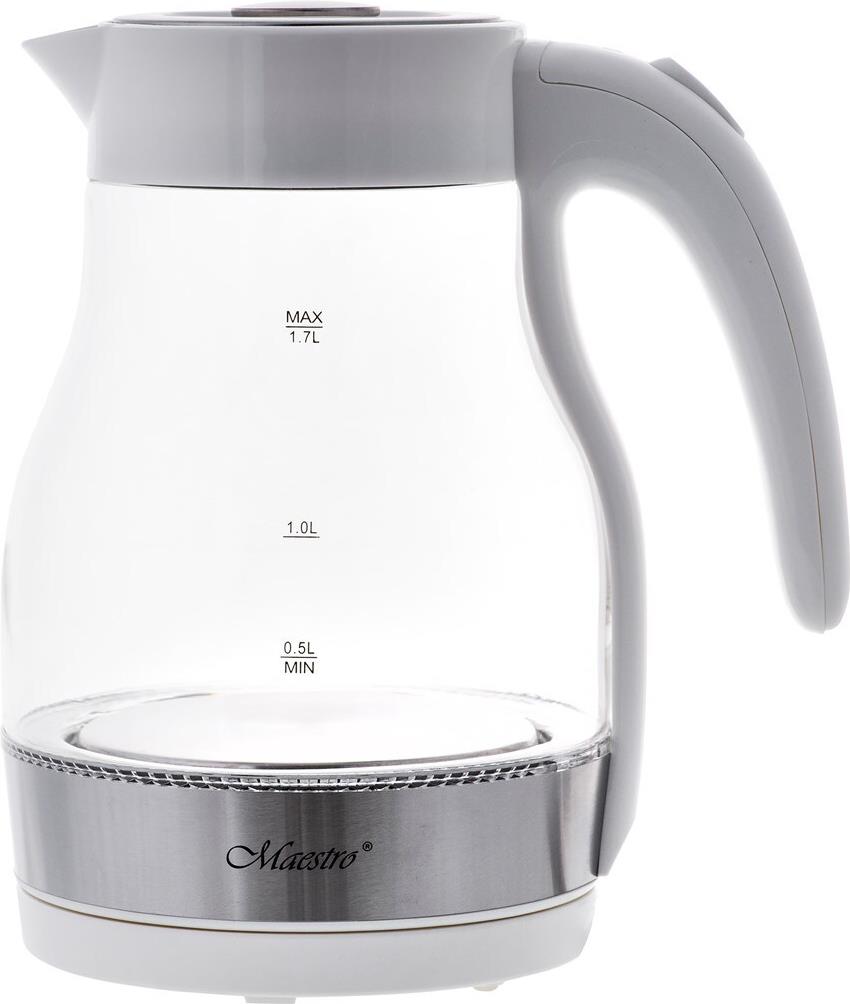 ELEKTRISCHER WASSERKOCHER MAESTRO MR-061 WEISS (MR-061-WHITE)