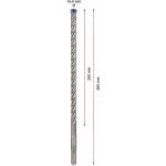 Bosch Accessories EXPERT SDS plus-7X 2608900099 Hammerbohrer 1 Stück 10.00 mm Gesamtlänge 265 mm SDS-Plus 1 St.