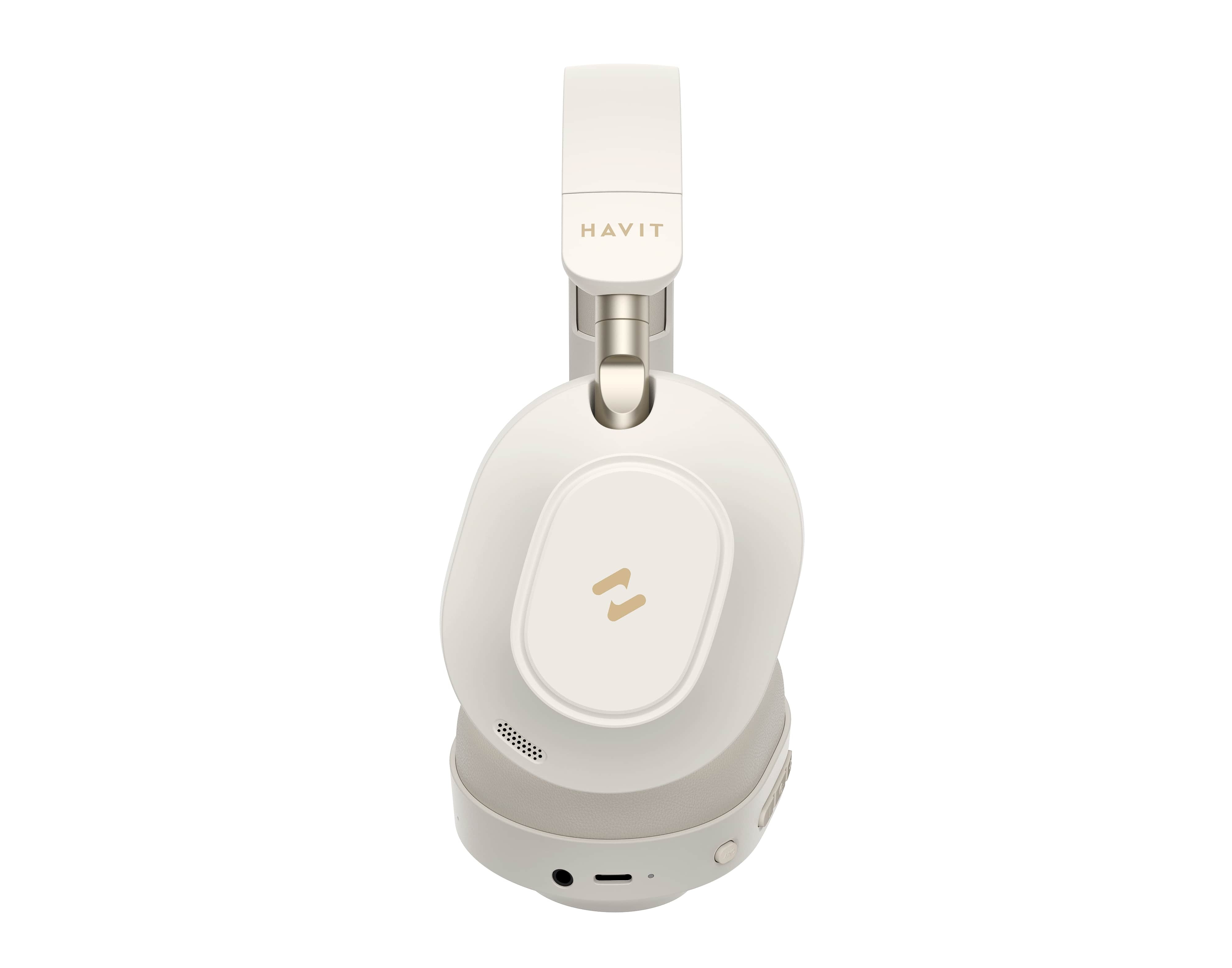 HAVIT H668BT Kabellose Bluetooth Kopfhörer 80 h Beige