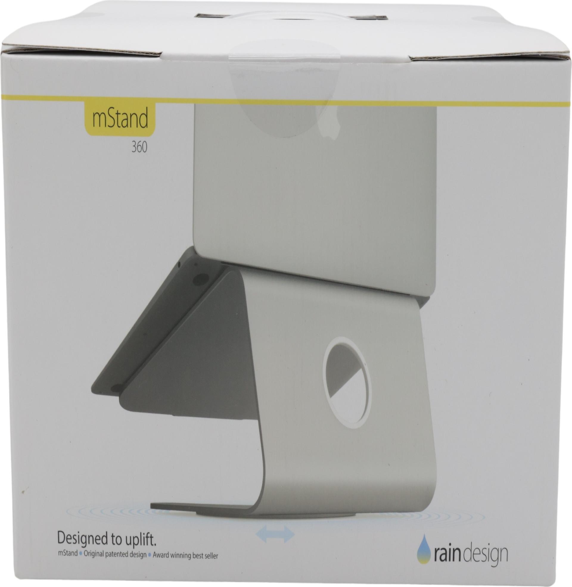 Rain Design mStand 360 Notebook-Ständer Aluminium 360° drehbar Space-grau
