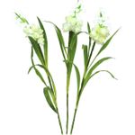 EUROPALMS Aronstab, 3er Set mit LEDs, weiß, 85cm (83330302)