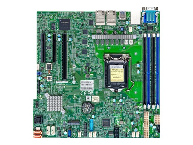 Supermicro X12STH-LN4F-B Server-Mainboard Micro ATX LGA 1200 Intel C256