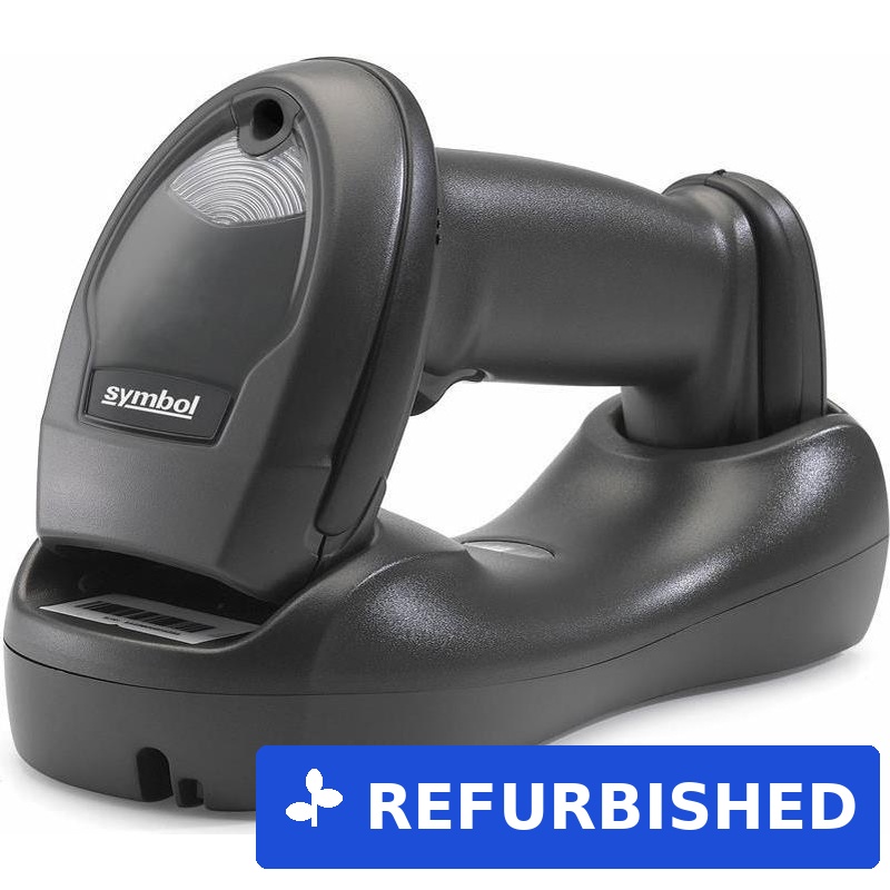 Zebra LI4278, BT, 1D, Multi-IF, Kit (USB), schwarz Bluetooth Scanner, 1D, Linear-Imager, 547 Scans/Sek., Reichweite: 100m, Multi Interface (RS232, KBW, USB), inkl.: Kabel (USB), Lade-/Übertragungsstation, Akku, Farbe: schwarz (LI4278-TRBU0100ZER) (geöffnet)