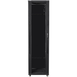 Lanberg FF01-8047-12B Rack 47U Freistehendes Gestell Schwarz (FF01-8047-12B)