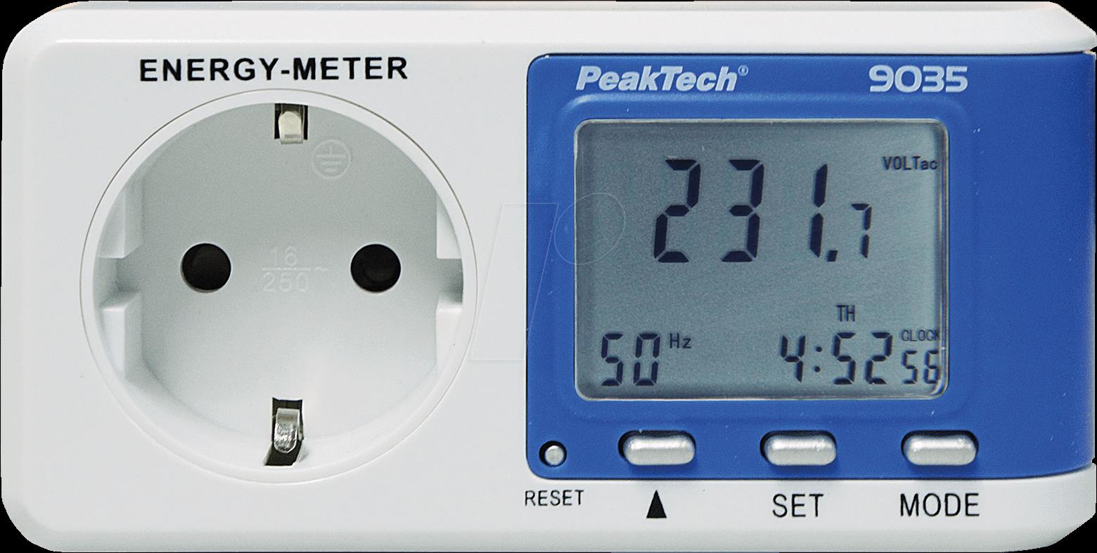 PEAKTECH 9035 - Energiekostenmessgerät, digital (9035)