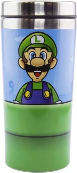 Paladone Super Mario Warp Pipe 450 ml Mehrfarbig Edelstahl (PP6349NN)