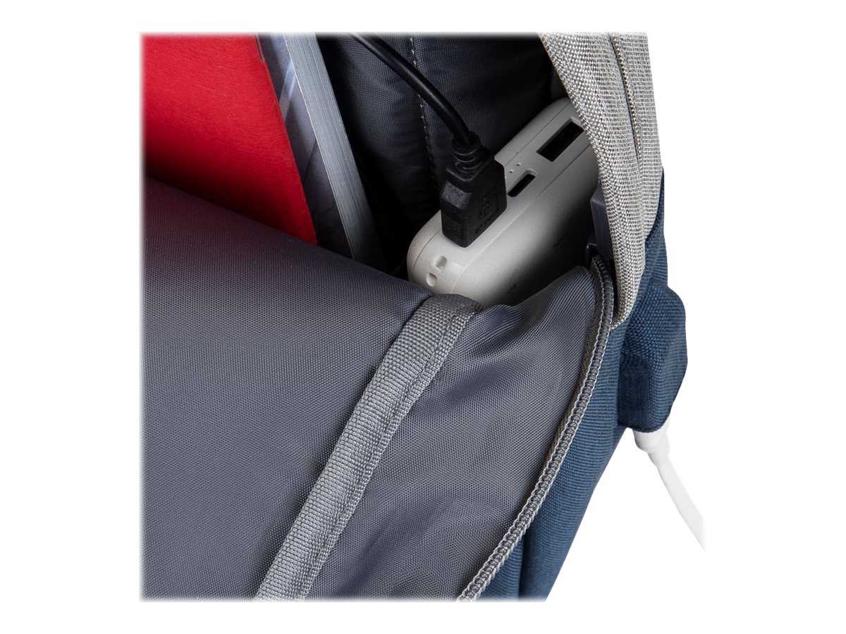 Rivacase Riva Case 75 series 7562 Notebook-Rucksack 15,6" Grau, Dunkelblau