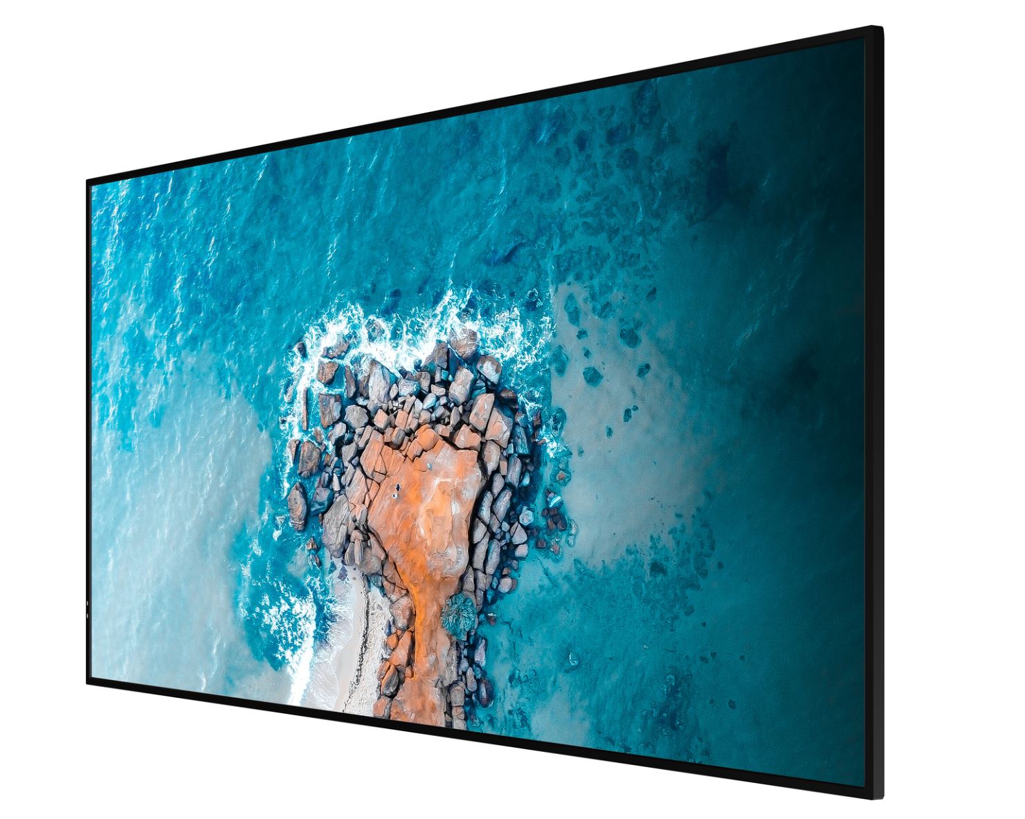 Hisense Signage Display 55DM66D, 55", 24/7, UHD, 500cd/m², 25% Haze [Energieklasse G] (55DM66D)