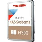 TOSHIBA N300 NAS HARD DRIVE 20TB BULK 3.5 SATA 7200 RPM 512MB CMR (HDWG62AUZSVA) (B-Ware)