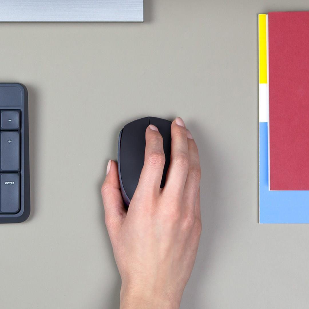 Logitech B170 Maus Schwarz