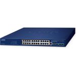 Planet 24-Port 10/100/1000T 802.3bt Ethernet Switch (GS-4210-24UP4X)