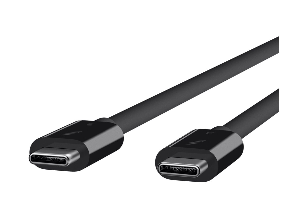 Belkin Thunderbolt 3 Thunderbolt-Kabel 0,8 m USB-C Schwarz