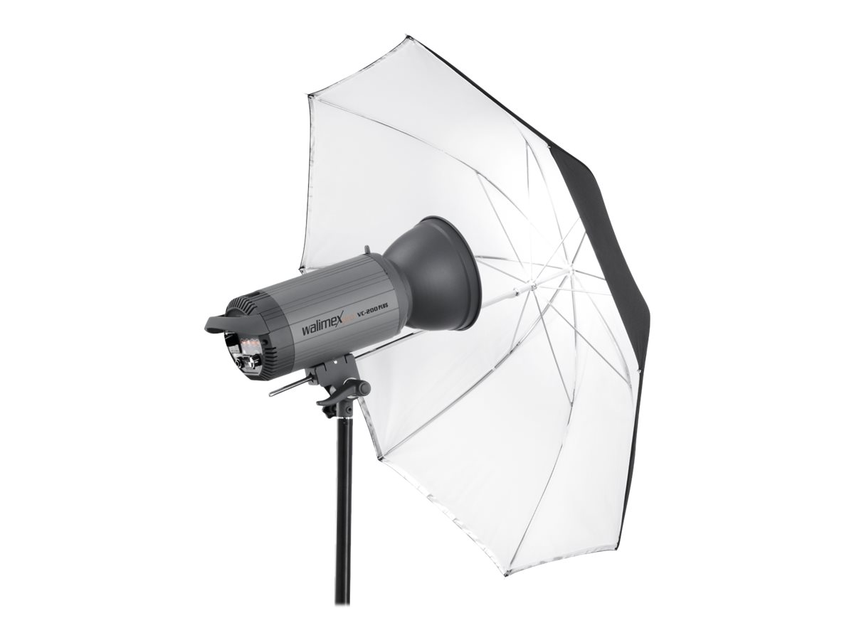 Walimex Pro 2-in-1 Reflex-/Durchlichtschirm 84 cm Weiß
