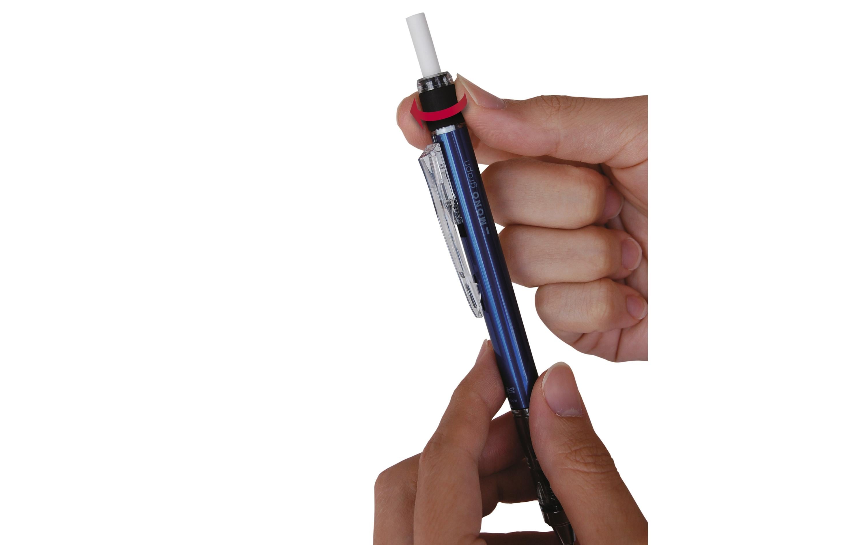 Tombow MONO graph Druckbleistift 0,7 mm HB Weiß