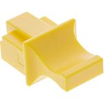 InLine® Staubschutz, für RJ45 Buchse, Farbe: gelb 100er Pack (59942J)