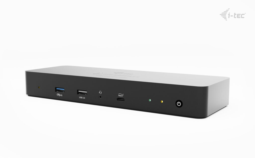 i-tec Thunderbolt 4 Dual Display Dockingstation Power Delivery 90W Schwarz